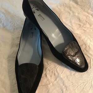 Franco Fieramosca Black flats